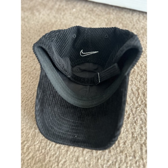 Supreme x Nike SS22 Arc Corduroy 6-Panel Cap Black - Picture 5 of 5